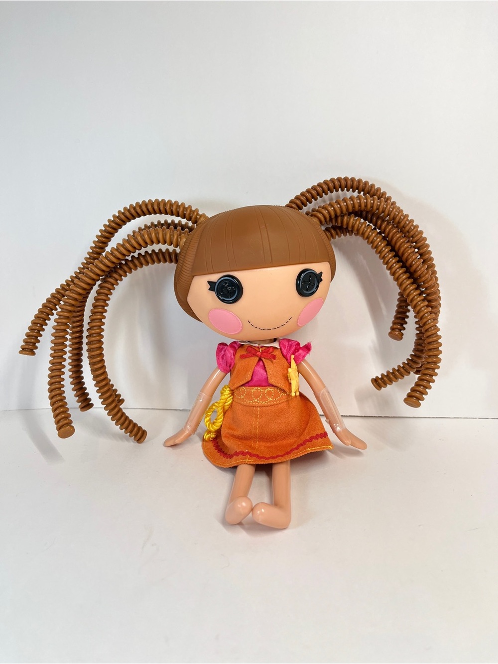 Lalaloopsy Full Size Doll Prairie Dusty Trails Silly Hair Cowgirl Dress 2010 Toy